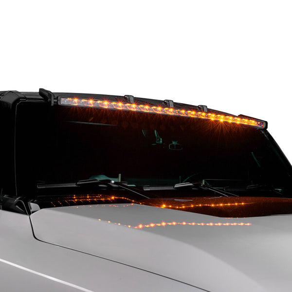 Oracle 22-24 HUmmer EV 5in Roof Mount Curved Light Bar w/ Brackets - Bull Strap