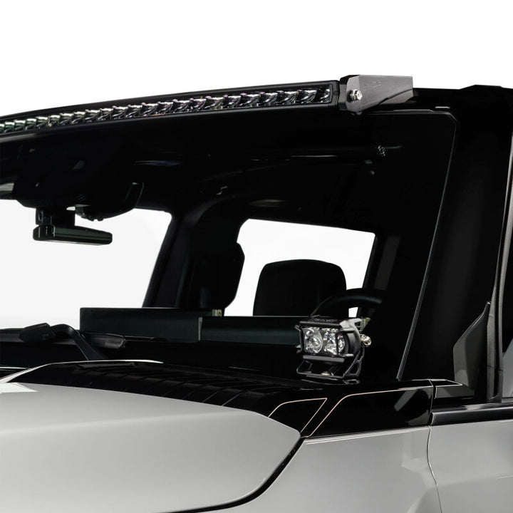 Oracle 22-24 HUmmer EV 5in Roof Mount Curved Light Bar w/ Brackets - Bull Strap