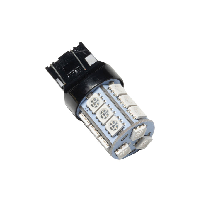 Oracle 7443 18 LED 3-Chip SMD Bulb (Single) - Red - Bull Strap