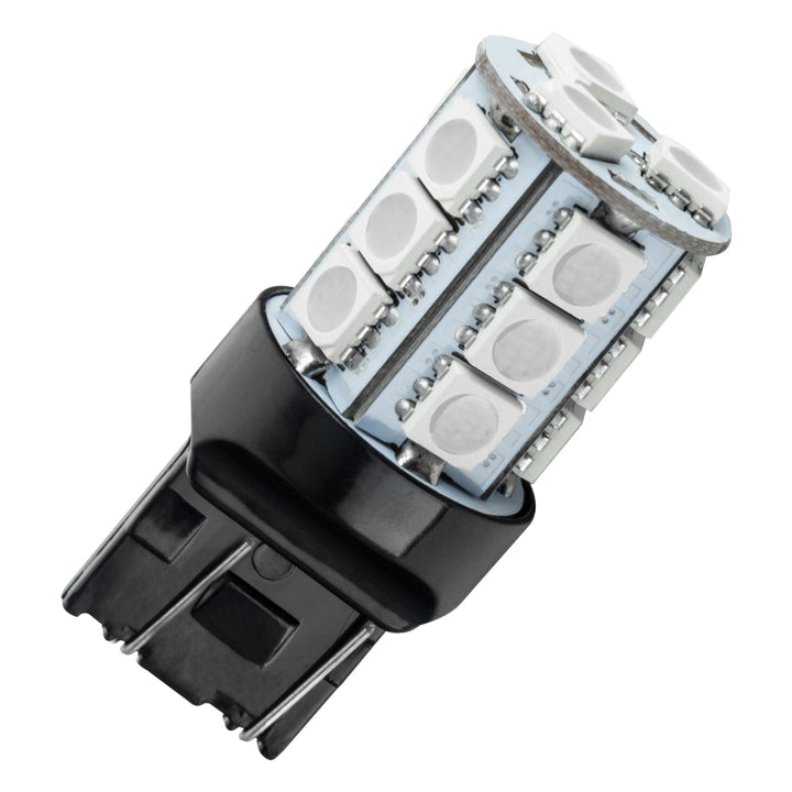 Oracle 7443 18 LED 3-Chip SMD Bulb (Single) - Red - Bull Strap