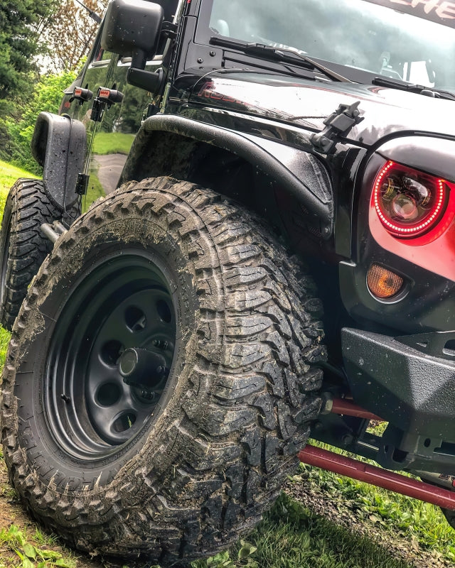 Oracle 7in High Powered LED Headlights - Black Bezel - Dynamic - Dynamic - Bull Strap