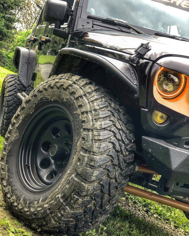 Oracle 7in High Powered LED Headlights - Black Bezel - Dynamic - Dynamic - Bull Strap