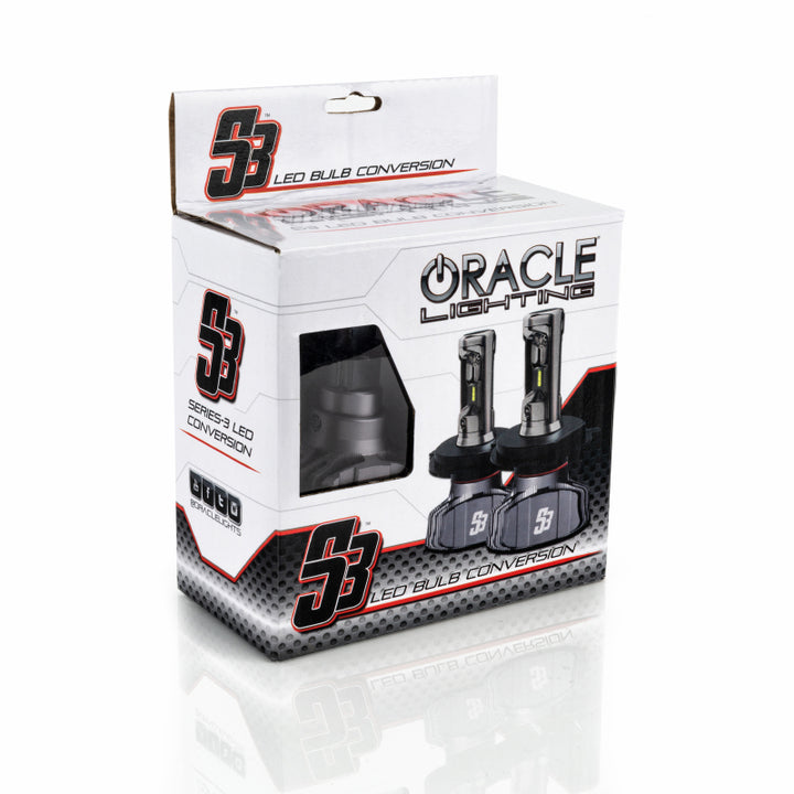 Oracle 9012 - S3 LED Headlight Bulb Conversion Kit - 6000K - Bull Strap
