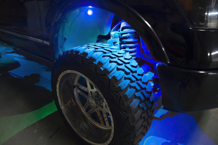 Oracle Bluetooth + RF Underbody Rock Light Kit - 4 PCS - ColorSHIFT - Bull Strap