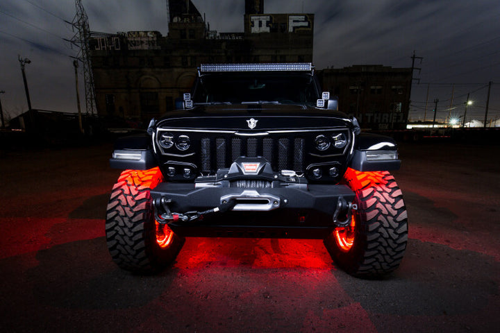 Oracle Bluetooth + RF Underbody Rock Light Kit - 4 PCS - ColorSHIFT - Bull Strap