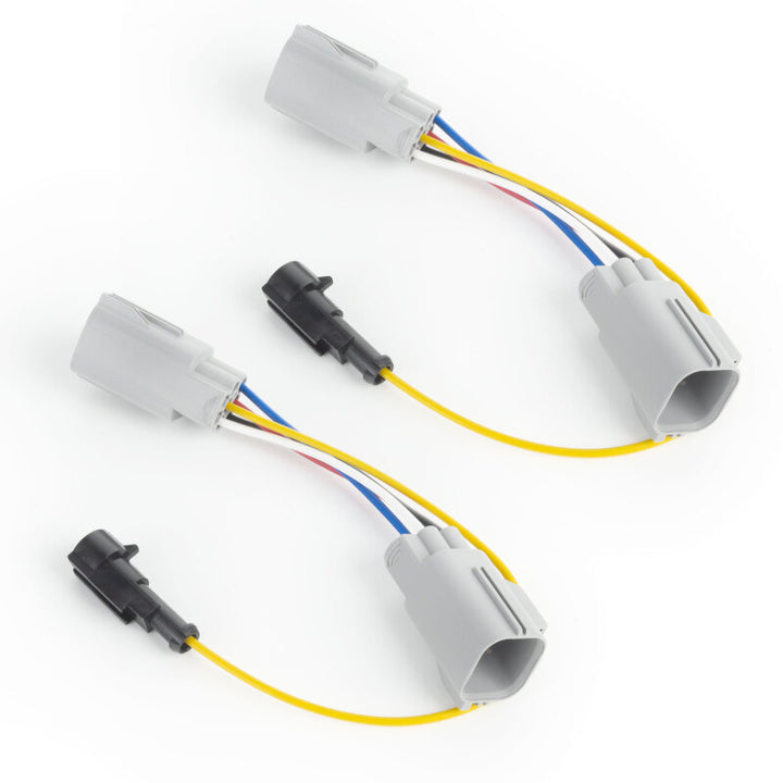 Oracle Euro/UAE Jeep JK Tail Light Amber Turn Signal Lighting Adapter Harness - Pair - Bull Strap