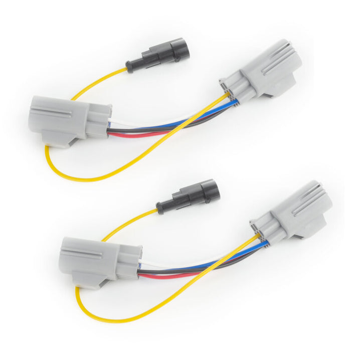 Oracle Euro/UAE Jeep JK Tail Light Amber Turn Signal Lighting Adapter Harness - Pair - Bull Strap
