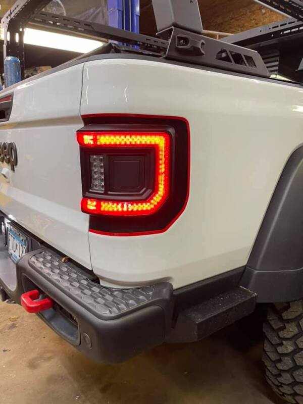 Oracle Jeep Gladiator JT Flush Mount LED Tail Lights - Bull Strap