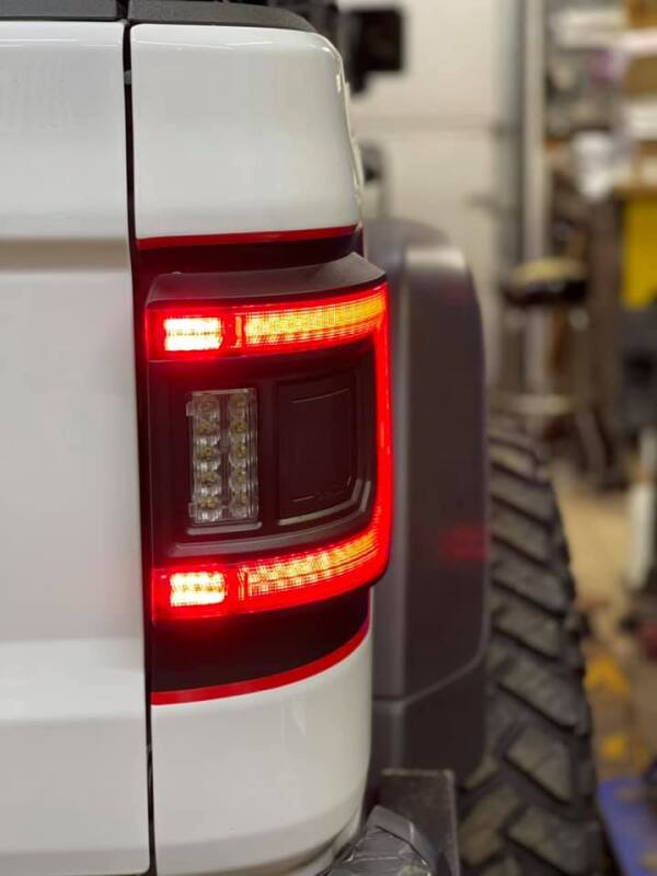 Oracle Jeep Gladiator JT Flush Mount LED Tail Lights - Bull Strap