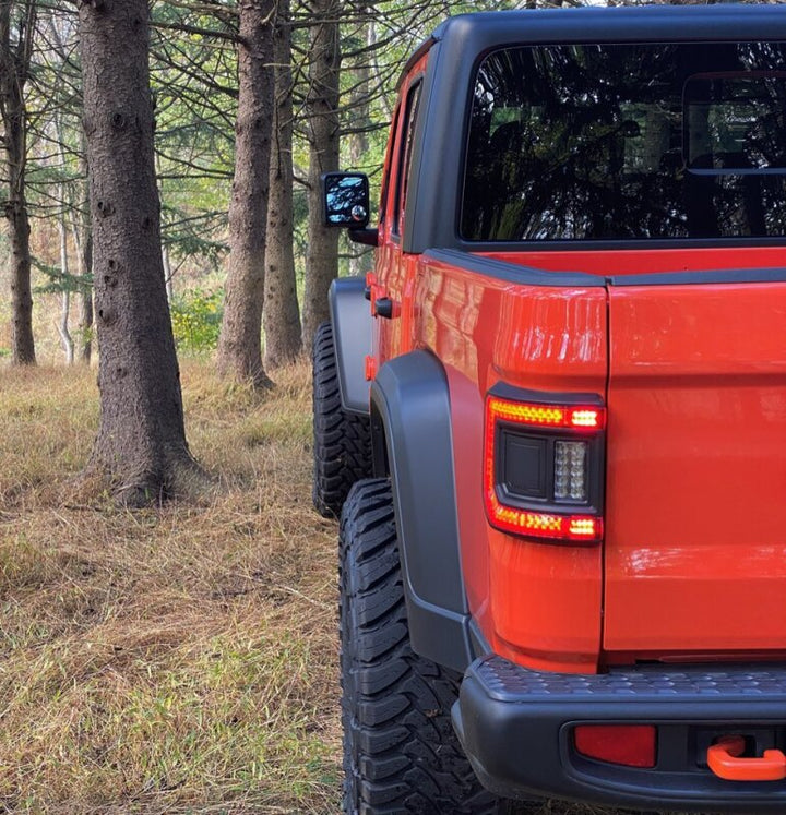 Oracle Jeep Gladiator JT Flush Mount LED Tail Lights - Bull Strap