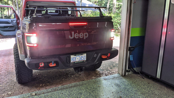 Oracle Jeep Gladiator JT Flush Mount LED Tail Lights - Bull Strap