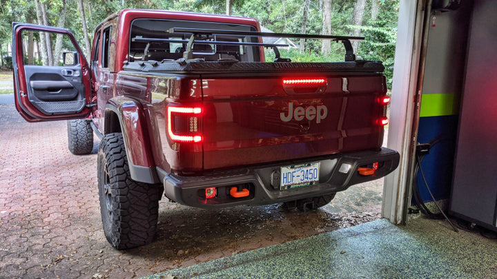 Oracle Jeep Gladiator JT Flush Mount LED Tail Lights - Bull Strap