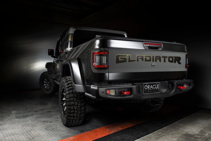 Oracle Jeep Gladiator JT Flush Mount LED Tail Lights - Bull Strap
