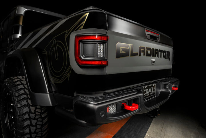Oracle Jeep Gladiator JT Flush Mount LED Tail Lights - Bull Strap