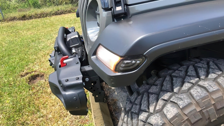 Oracle Jeep Wrangler JL Smoked Lens LED Front Sidemarkers - Bull Strap