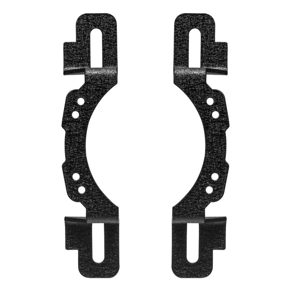 Oracle LED Fog Light Adapter Brackets for Steel Bumper Wrangler - Bull Strap
