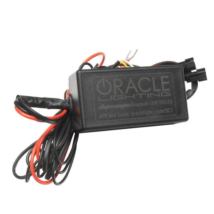 Oracle Lighting 18-23 Ford Mustang Dynamic ColorSHIFT LED Headlights - Black Series - Bull Strap