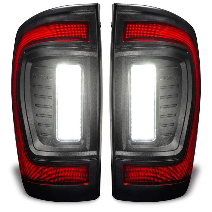 Oracle Lighting 2016-2023 Gen 3 Toyota Tacoma Flush Style LED Tail Lights - Bull Strap