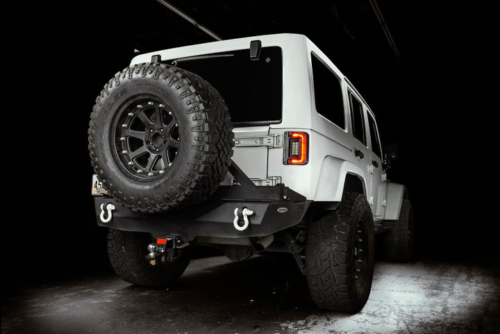 Oracle Lighting Jeep Wrangler JK Flush Mount LED Tail Lights - Bull Strap