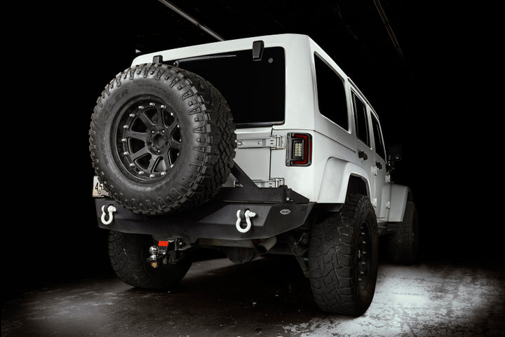 Oracle Lighting Jeep Wrangler JK Flush Mount LED Tail Lights - Bull Strap