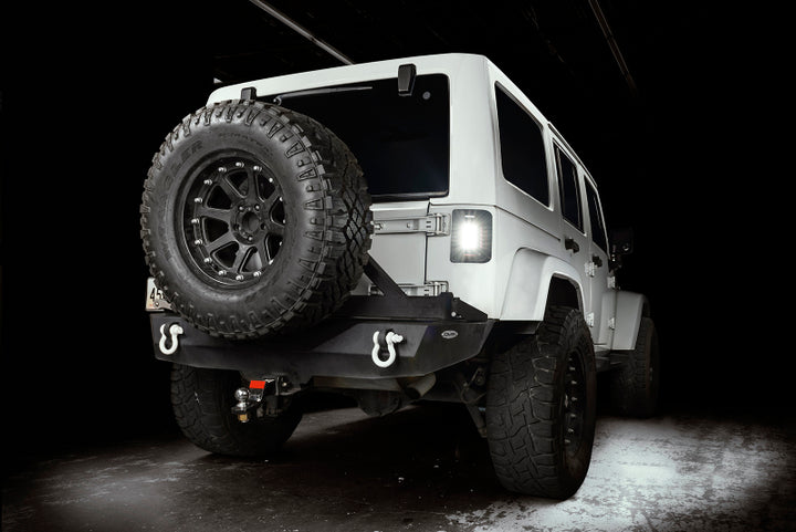 Oracle Lighting Jeep Wrangler JK Flush Mount LED Tail Lights - Bull Strap