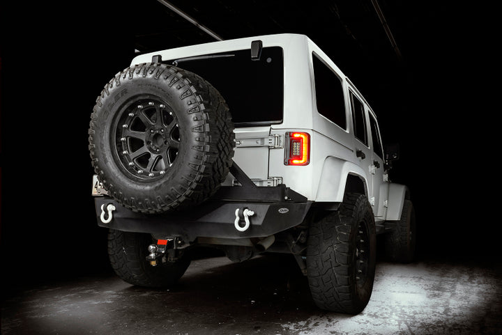 Oracle Lighting Jeep Wrangler JK Flush Mount LED Tail Lights - Bull Strap