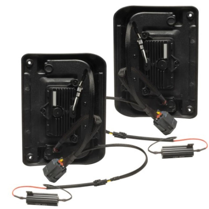 Oracle Lighting Jeep Wrangler JK Flush Mount LED Tail Lights - Bull Strap