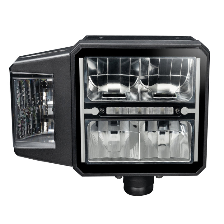 Oracle Lighting Multifunction LED Plow Headlight with Heated Lens 5700K - Bull Strap