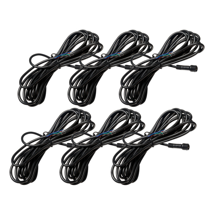 Oracle Oculus 7in ColorSHIFT Bi-LED Projector Headlights for Jeep Wrangler JK - Bull Strap