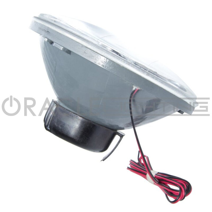 Oracle Pre-Installed Lights 5.75 IN. Sealed Beam - Green Halo - Bull Strap