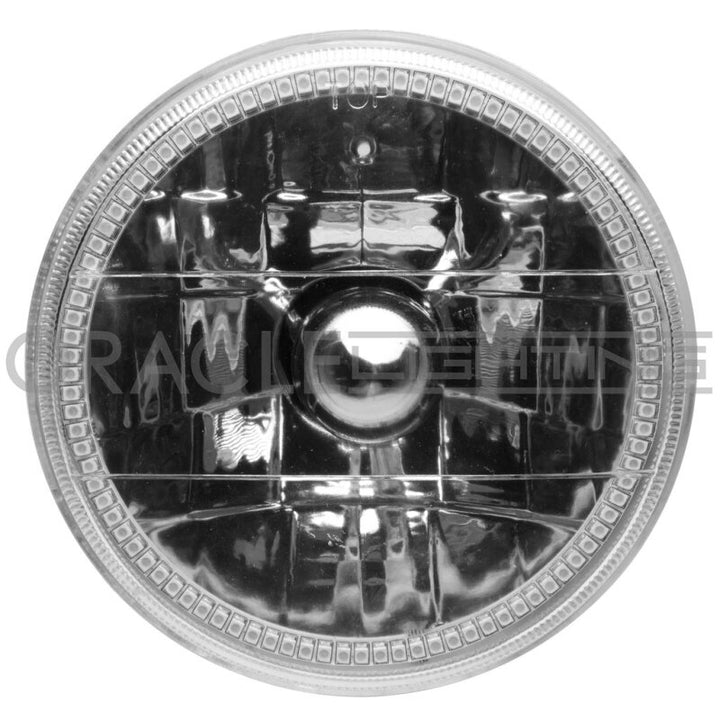 Oracle Pre-Installed Lights 5.75 IN. Sealed Beam - White Halo - Bull Strap