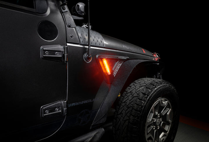 Oracle Sidetrack LED System For Jeep Wrangler JK - Bull Strap