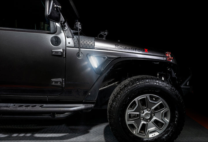 Oracle Sidetrack LED System For Jeep Wrangler JK - Bull Strap