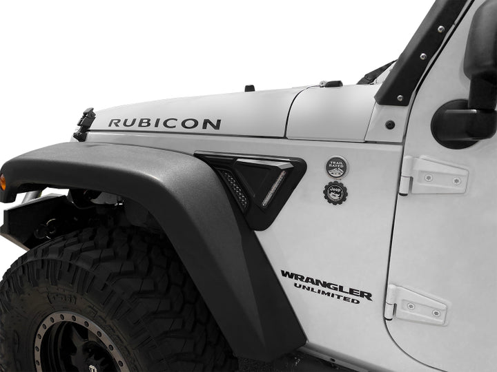 Oracle Sidetrack LED System For Jeep Wrangler JK - Bull Strap