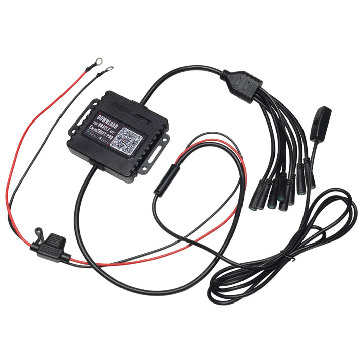 Oracle Underbody RGB+W Wheel Well Rock Light Kit - 8 PCS - ColorSHIFT - Bull Strap