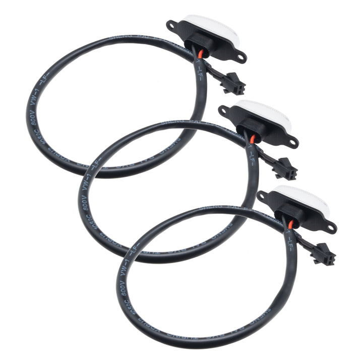 Oracle Universal Pre-Runner Style LED Grill Light Kit (New Style) - Amber w/Clear Lens - Bull Strap