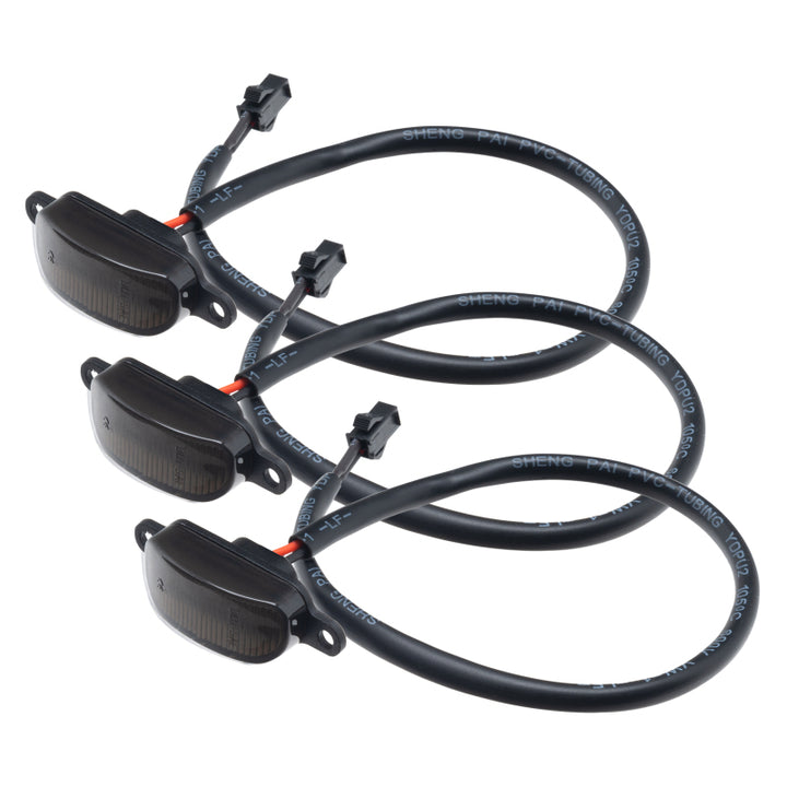 Oracle Universal Pre-Runner Style LED Grill Light Kit (New Style) - Amber w/Tinted Lens - Bull Strap