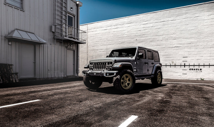 Oracle VECTOR Series Full LED Grille - Jeep Wrangler JL/JT - NA - Bull Strap