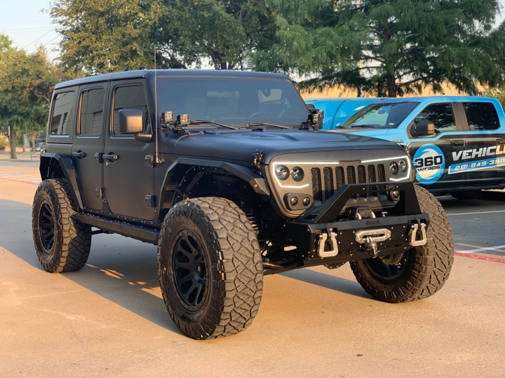 Oracle VECTOR Series Full LED Grille - Jeep Wrangler JL/JT - NA - Bull Strap