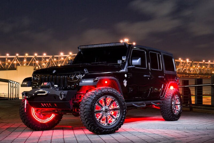 Oracle VECTOR Series Full LED Grille - Jeep Wrangler JL/JT - NA - Bull Strap