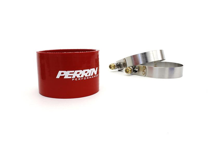 PERRIN 02-07 Subaru WRX / 04-21 STI / 04-08 FXT Intercooler Coupler Kit - Red - Bull Strap