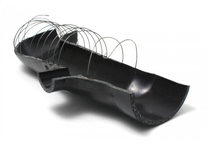 PERRIN 02-07 Subaru WRX / 04-21 STI Turbo Inlet Hose 3in. (For Aftermarket Turbos Only) - Black - Bull Strap