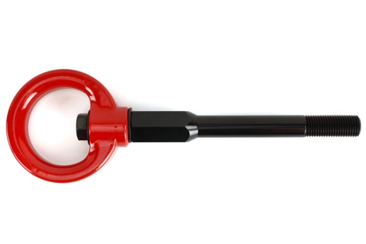 PERRIN 02-07 Subaru WRX/STI Tow Hook Kit (Front) - Red - Bull Strap