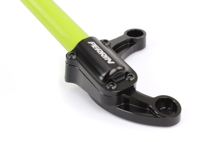 PERRIN 02-07 Subaru WRX/STi/Impreza / 04-08 Forester Front Strut Brace - Neon Yellow - Bull Strap