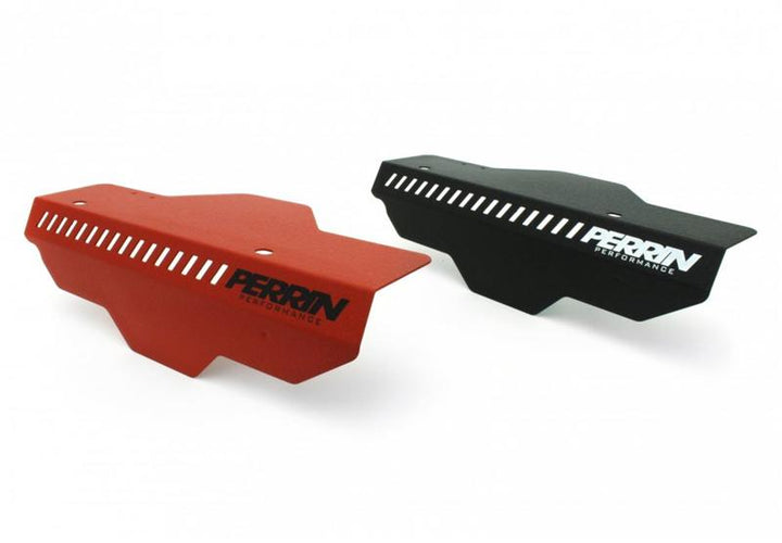 PERRIN 02-14 Subaru WRX / 04-21 STI / 08-11 Impreza Pulley Cover - Red - Bull Strap