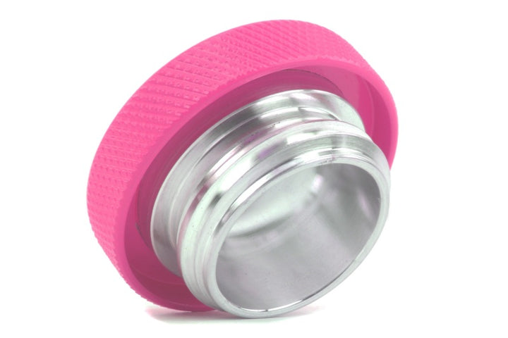 PERRIN 02-25 Subaru Impreza/WRX/STI & 13-25 Crosstrek/BRZ/FR-S/GR86/GR86 Oil Fill Cap - Hyper Pink - Bull Strap