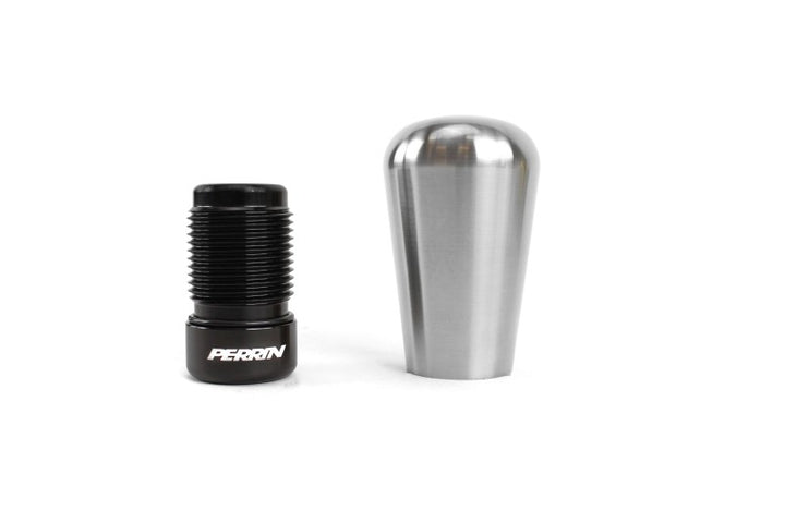 PERRIN 04-21 Subaru STI 6spd (Manual) SS Shift Knob - Tapered Style - Bull Strap