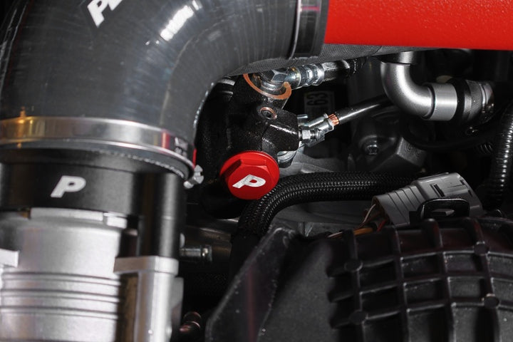 PERRIN 05-21 Subaru STI / 06-25 WRX / 05-09 LGT/OBXT Clutch Delay Valve Delete - Black - Bull Strap