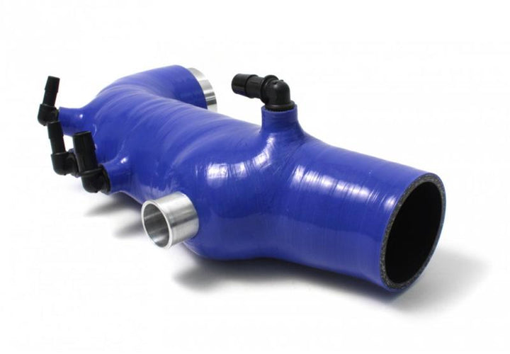 PERRIN 08-14 Subaru WRX / 04-13 Forester XT / 05-09 LGT/OBXT Turbo Inlet Hose - Blue - Bull Strap