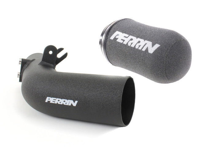 PERRIN 08-14 Subaru WRX / 08-15 STI Cold-Air Intake - Black - Bull Strap